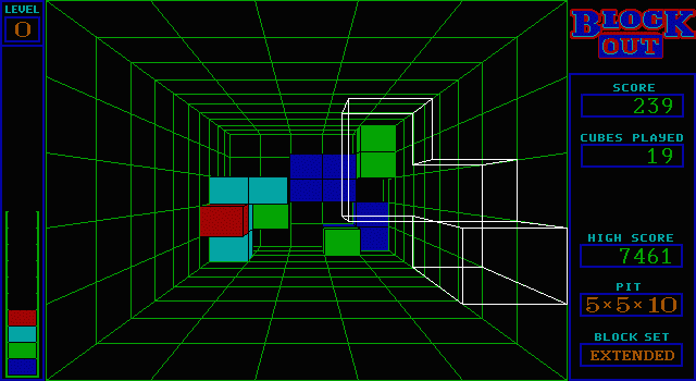 A free 3d tetris game version called wissetris. Blockout Dos Online Game Retrogames Cz