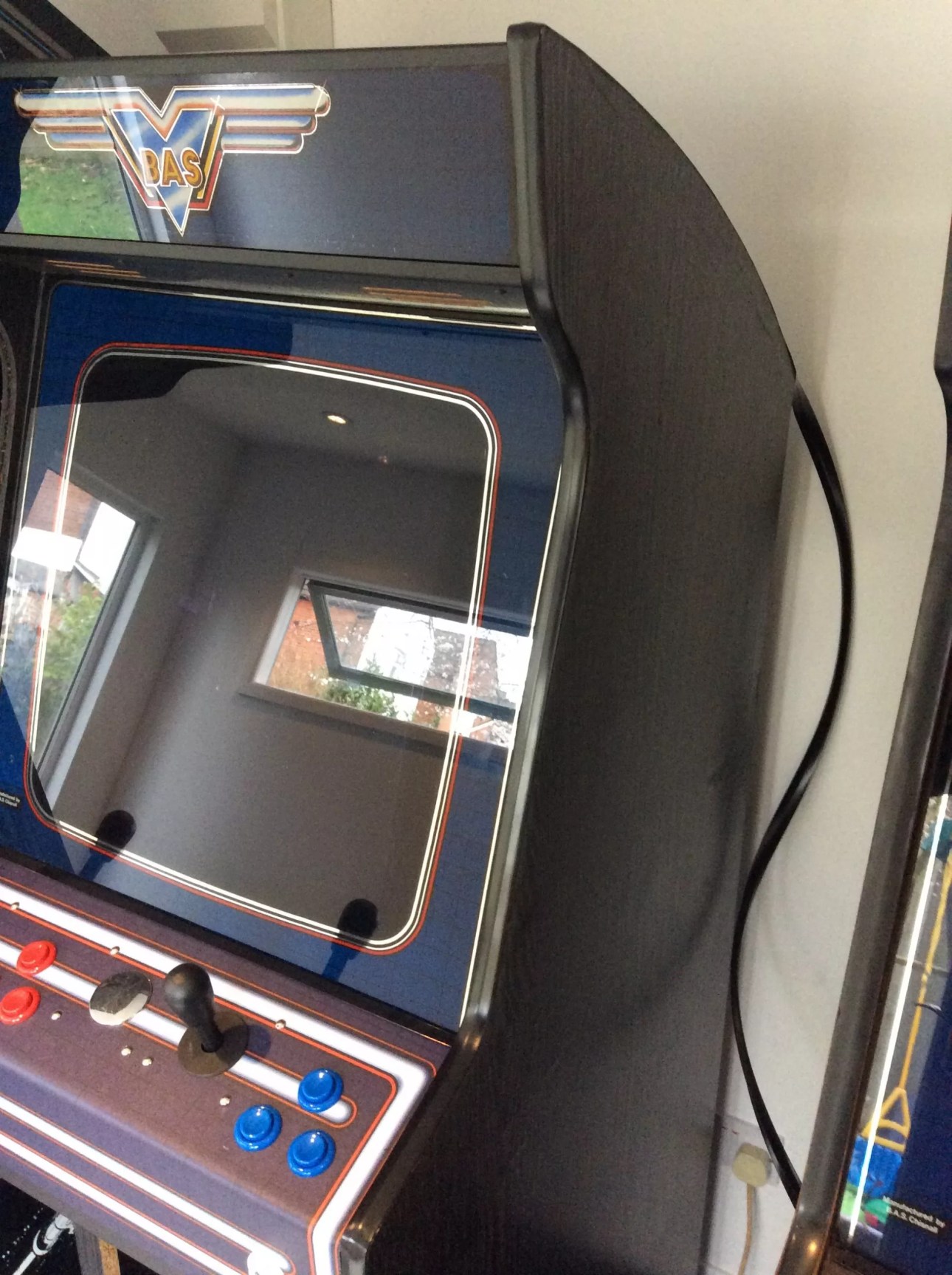 Applying New t molding o the BAS arcade cabinet