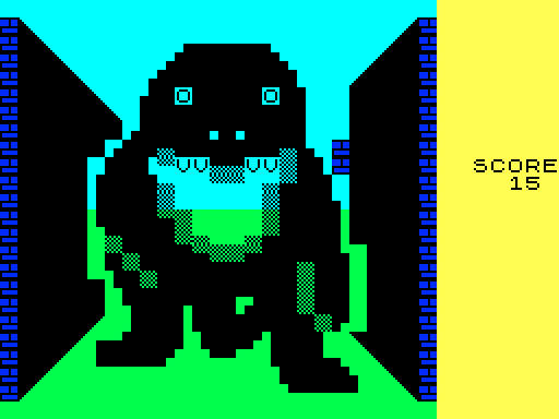 3D Monster Maze agora em cores. | Retrópolis