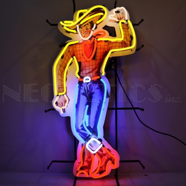 Cowboy Vegas Vic Neon Sign | Retro Neon Signs | RetroSpaces