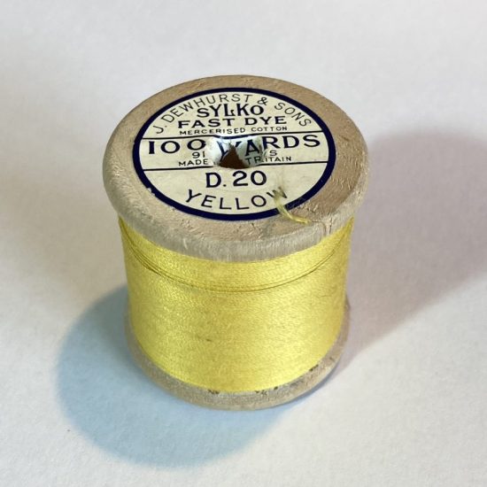 Sylko Cotton Reel - Yellow D. 20