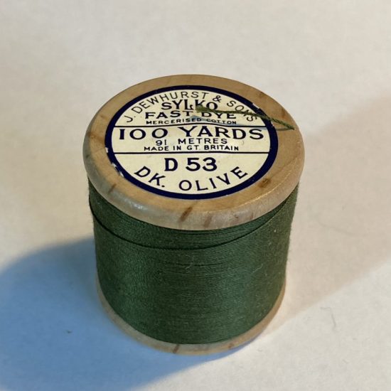 Sylko Cotton Reel - Dark Olive D.53