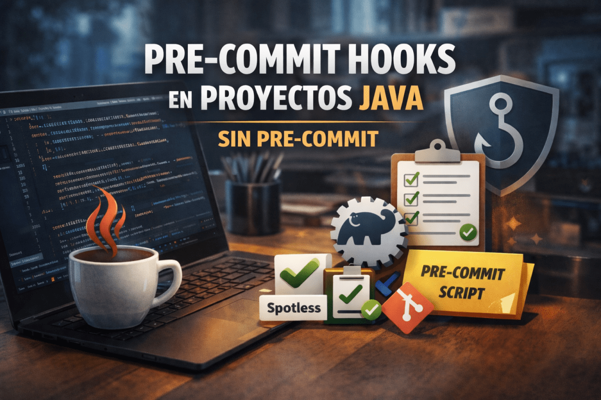 pre-commit hooks en proyectos de Java sin pre-commit