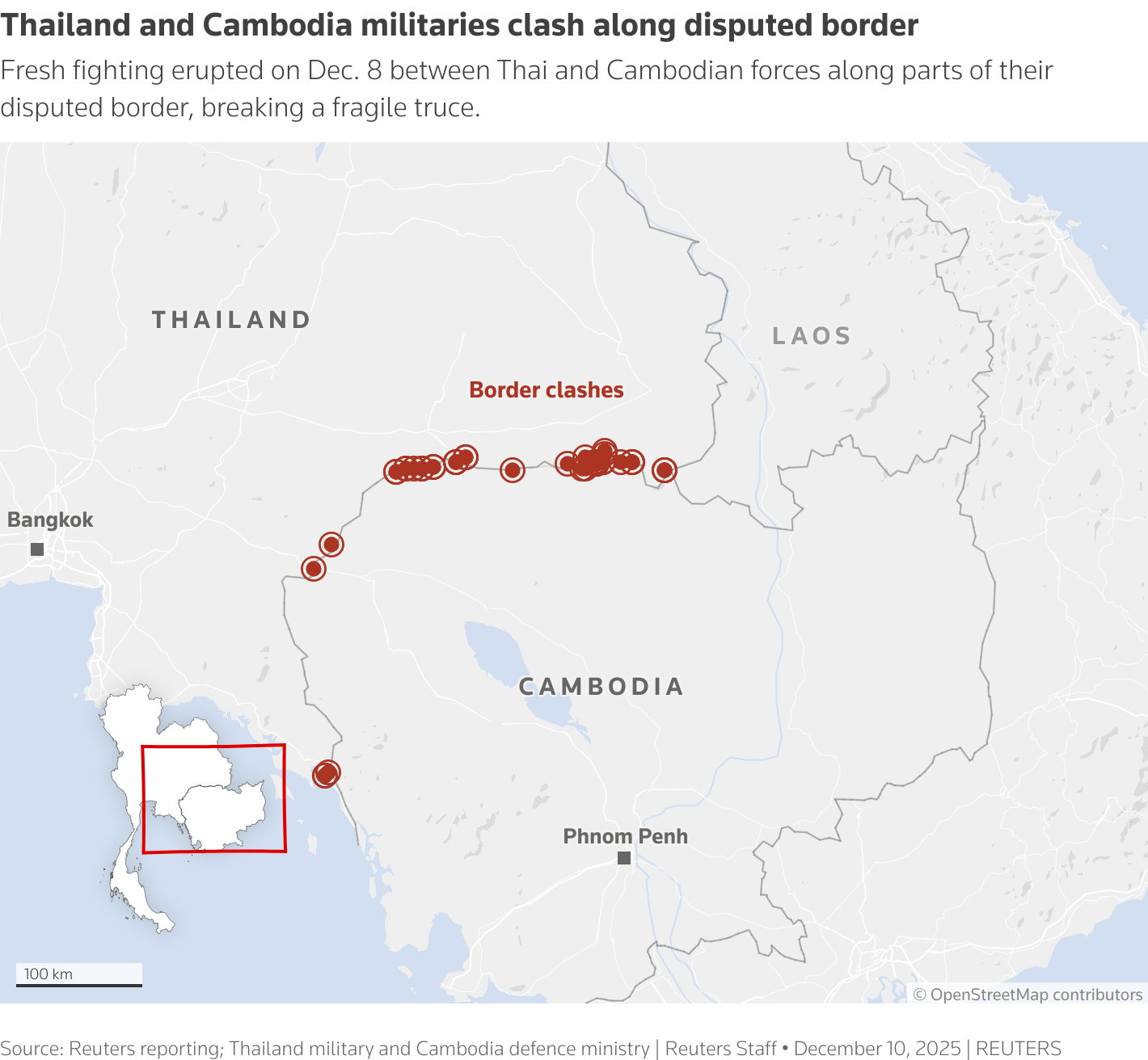 Trump Says Thailand And Cambodia Agree To Cease All Shooting Reuters Chart 