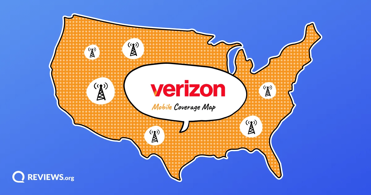 How Good Is Verizon S Coverage See The 5G 4G LTE Map Reviews Org Verizon Coverage Featured Image.webp
