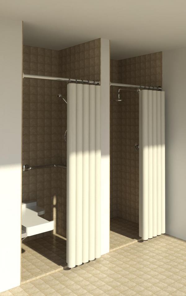 RevitCity.com | Object | Commercial ADA & Standard Shower