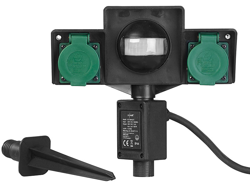 Gao Garten Aussensteckdose Mit Zeitschaltuhr Real De