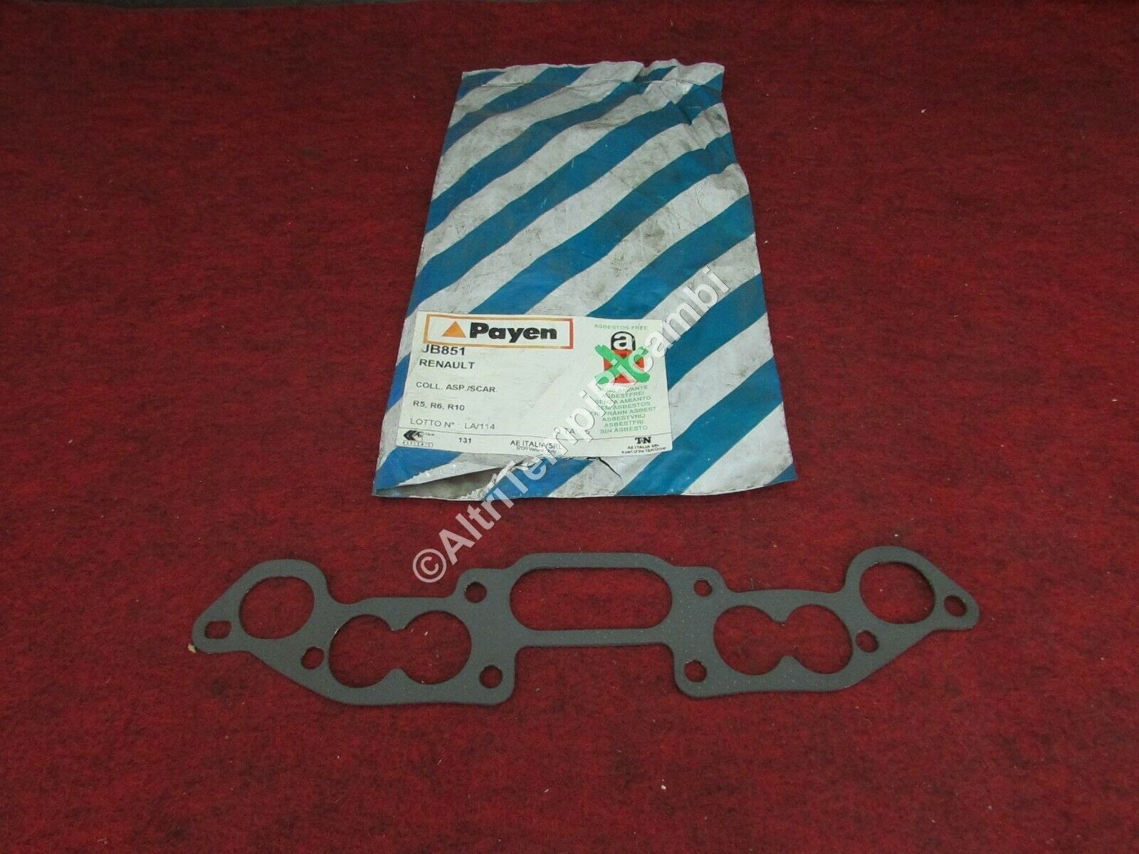 COLLETTORE ASPIRAZIONE SCARICO RENAULT R5 - R6 - R10 7701348227