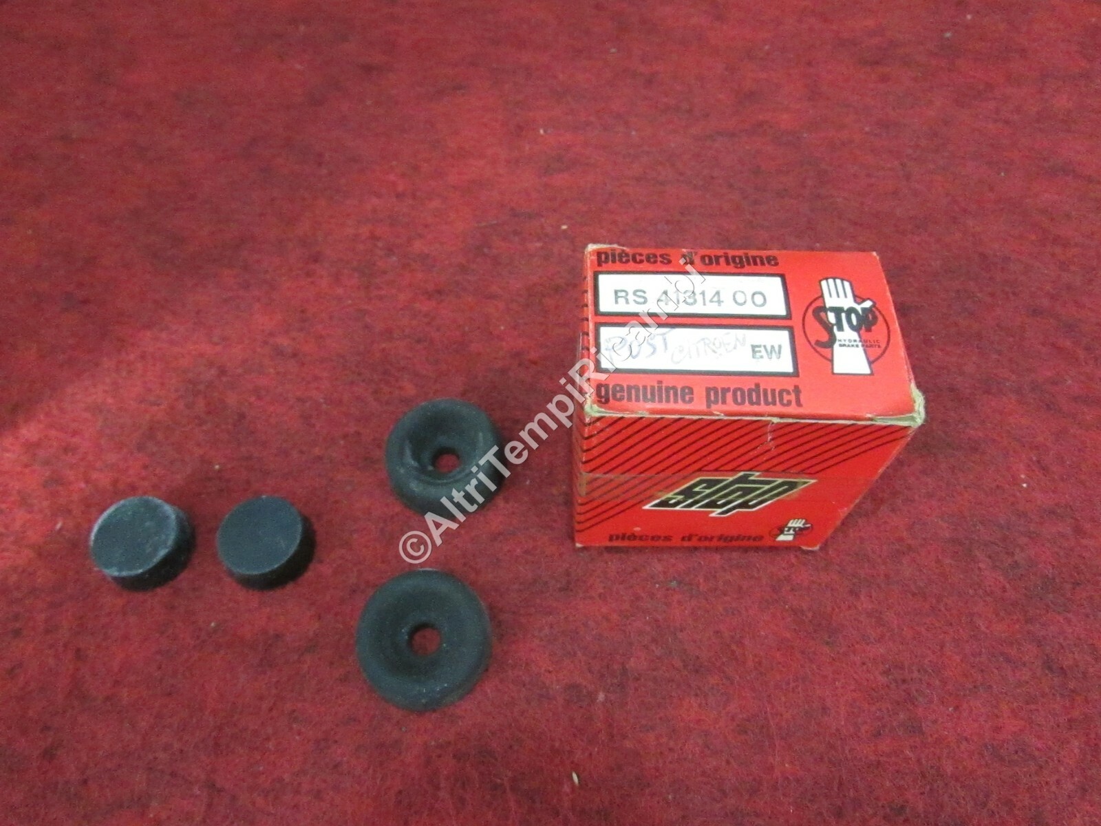 KIT GUARNIZIONI CILINDRETTO RUOTE POSTERIORI PER RENAULT R4 ESTATE - BOX - R5