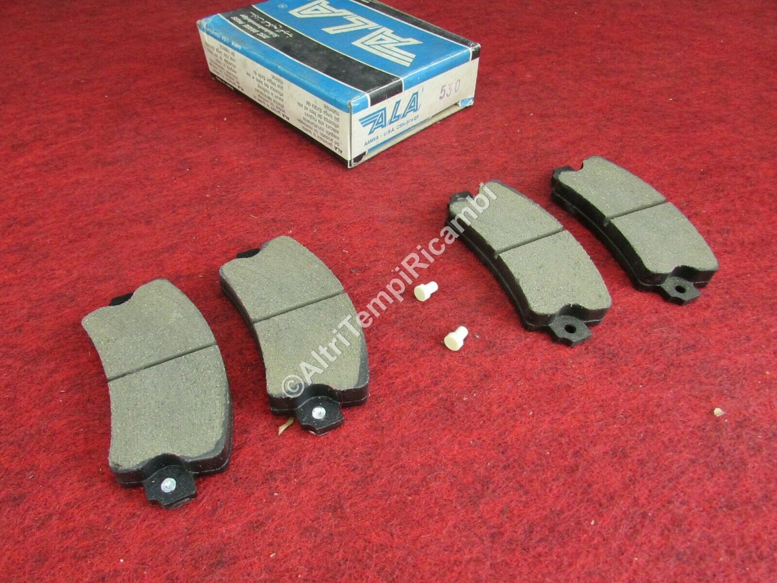 PASTIGLIE FRENO PEUGEOT 104 - 305 - RENAULT R4 - R5 - R6 -R15 R16 R17 -R20 R21 - immagine 4