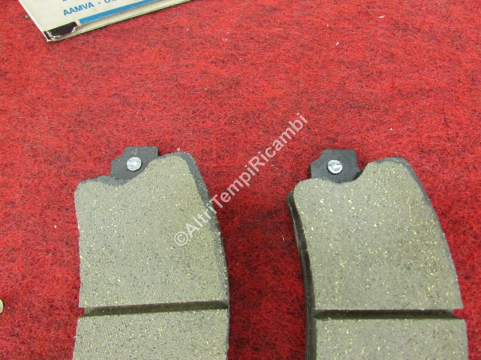 PASTIGLIE FRENO PEUGEOT 104 - 305 - RENAULT R4 - R5 - R6 -R15 R16 R17 -R20 R21 - immagine 5