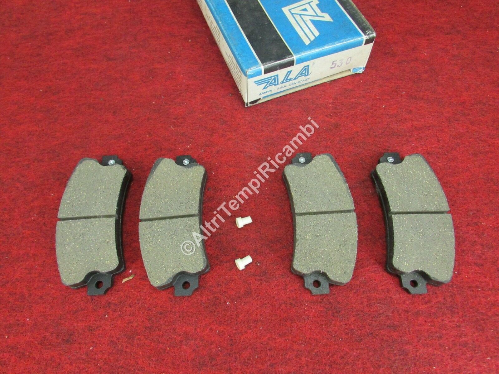 PASTIGLIE FRENO PEUGEOT 104 - 305 - RENAULT R4 - R5 - R6 -R15 R16 R17 -R20 R21 - immagine 7