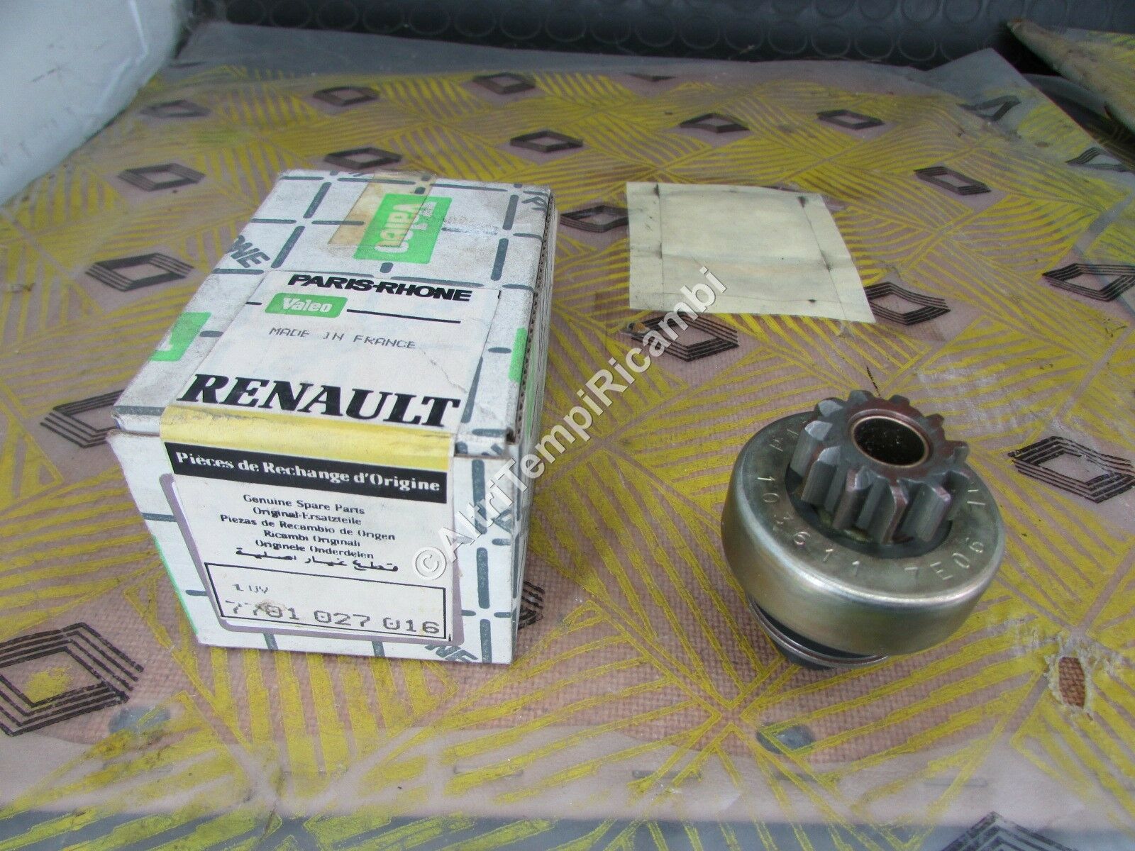 PIGNONE MOTORINO AVVIAMENTO RENAULT R11 D - R9 D - R19 D - ESPACE D - TRAFIC - E