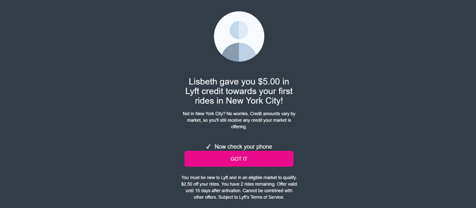 lyft new user promo