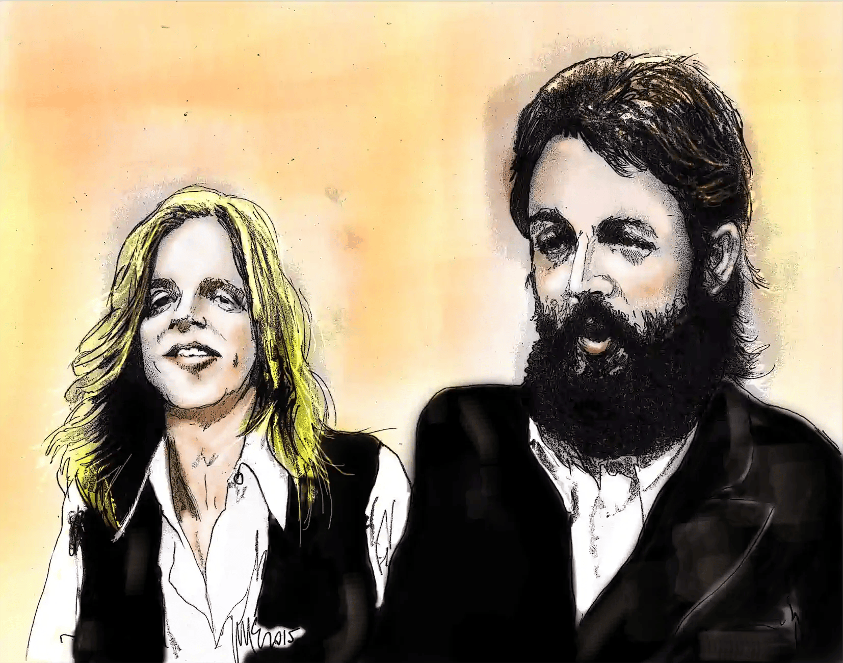 Paul & Linda McCartney