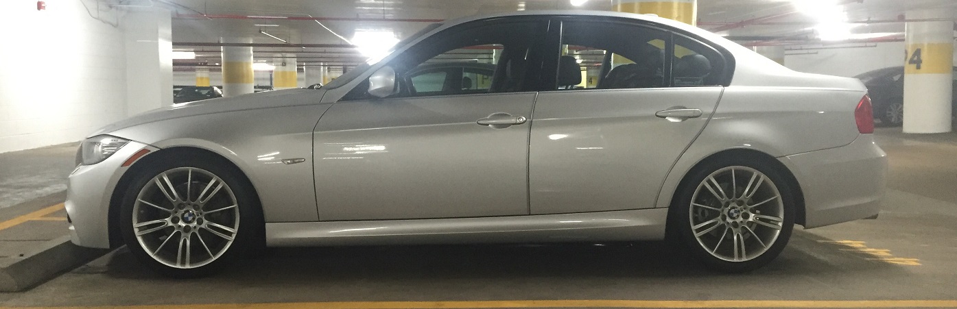 An E90 328i M Sport Sedan Enters The Rfd Garage Right Foot Down