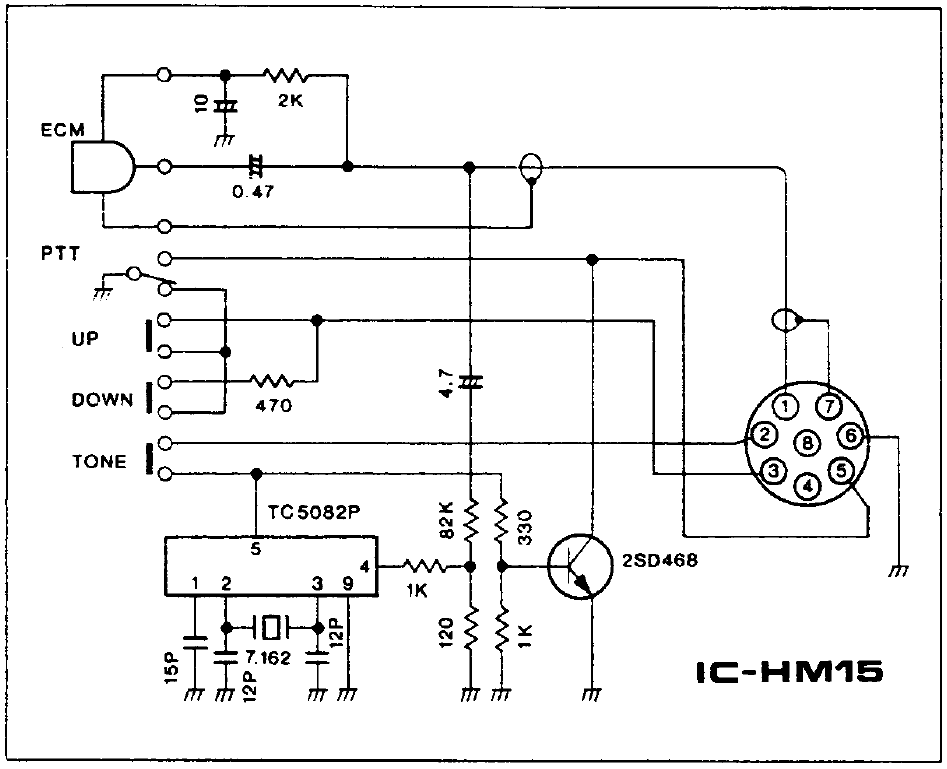 Jual mic kenwood tm 261. Rigpix Database Schematics Manuals N Stuff