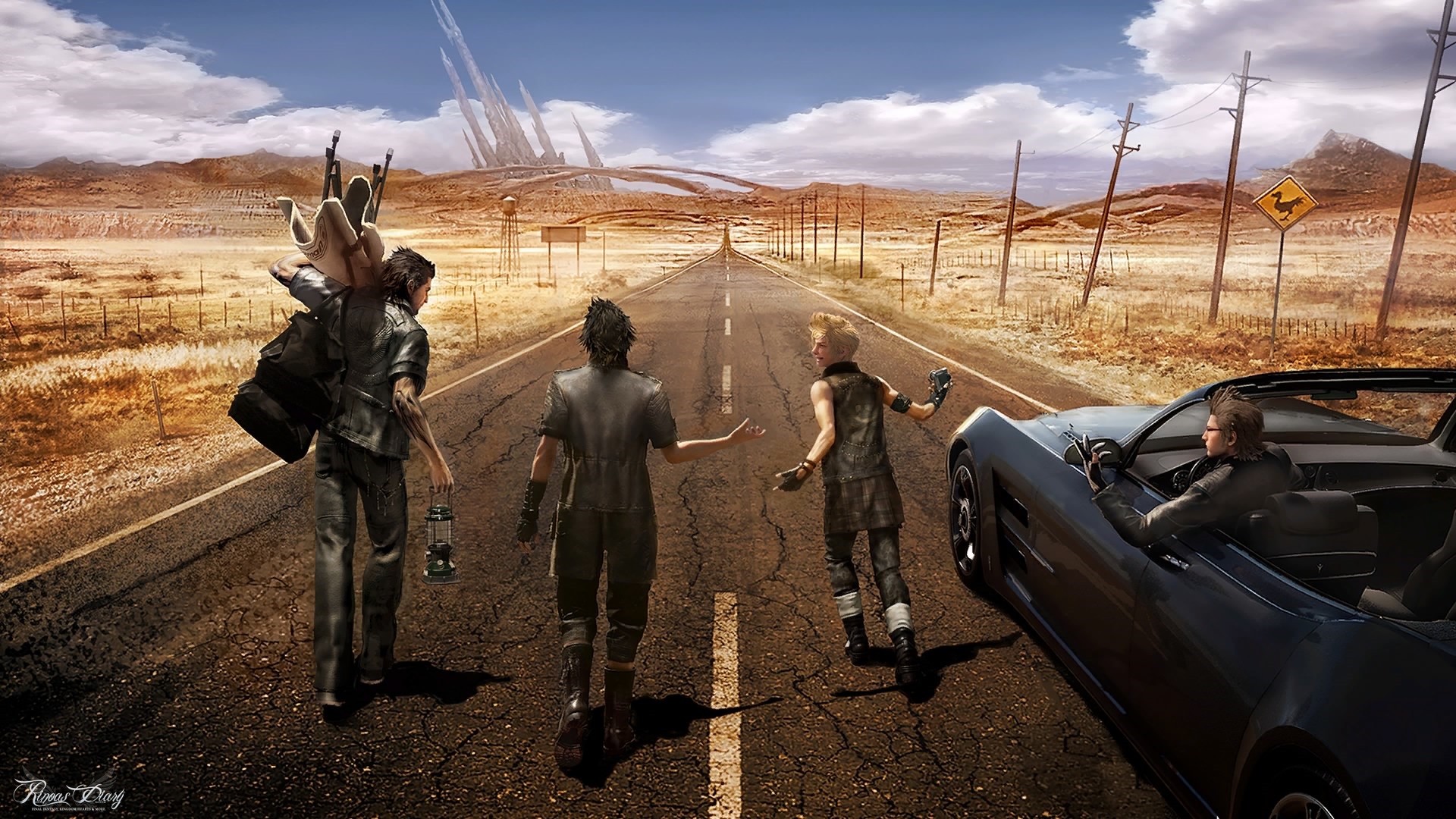 Gratuito Download immagini I Nuovi Dialoghi A Tema Final Fantasy Xv Dal Ff30th Anniversary aggiornato saluti
