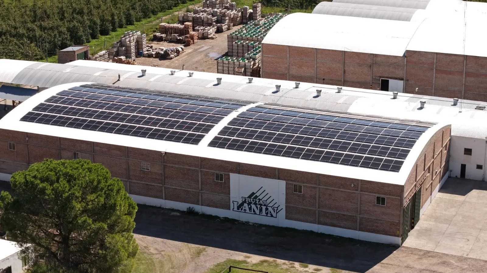 Empresa frutícola roquense avanza en la energía sustentable, acompañada por Río Negro