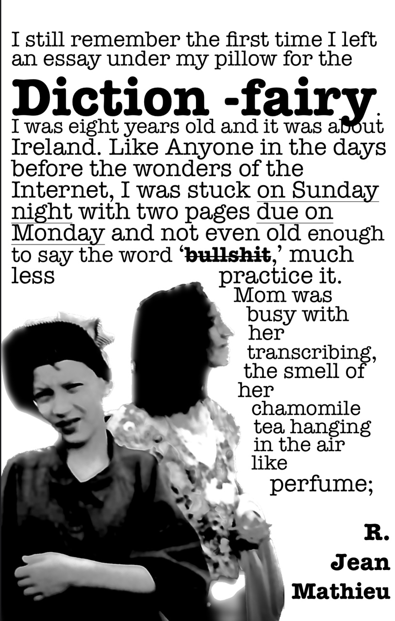 The Diction-fairy cover. By Melissa Mathieu. Special thanks to Stuart Weiss.