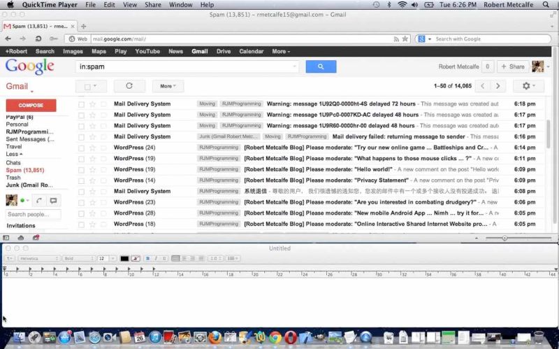 Simplify Gmail Filtering - Abstract Backgrounds - Modern Retina Collection