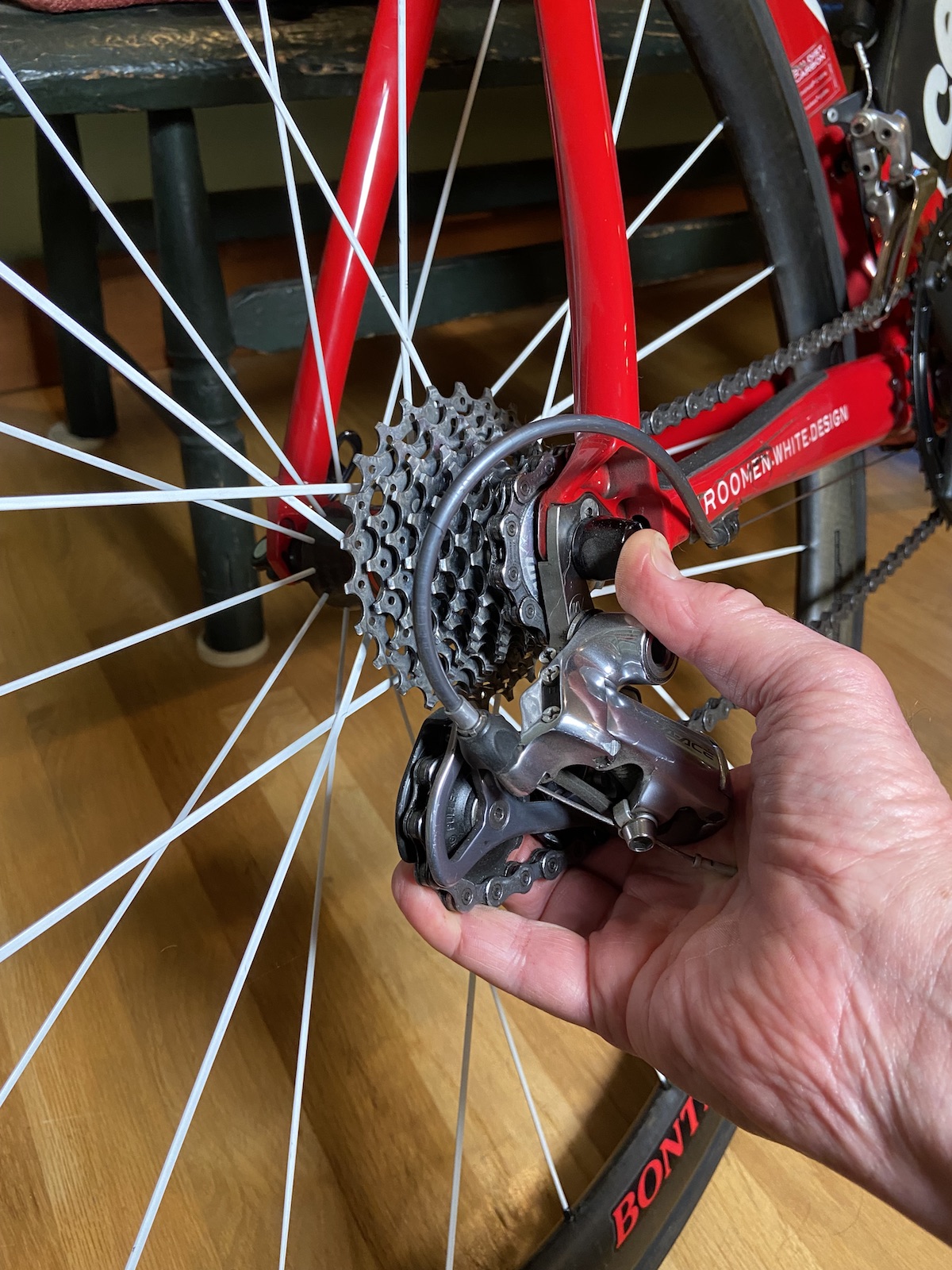 How to Fix a Bent Derailleur Hanger Road Bike Rider Cycling Site