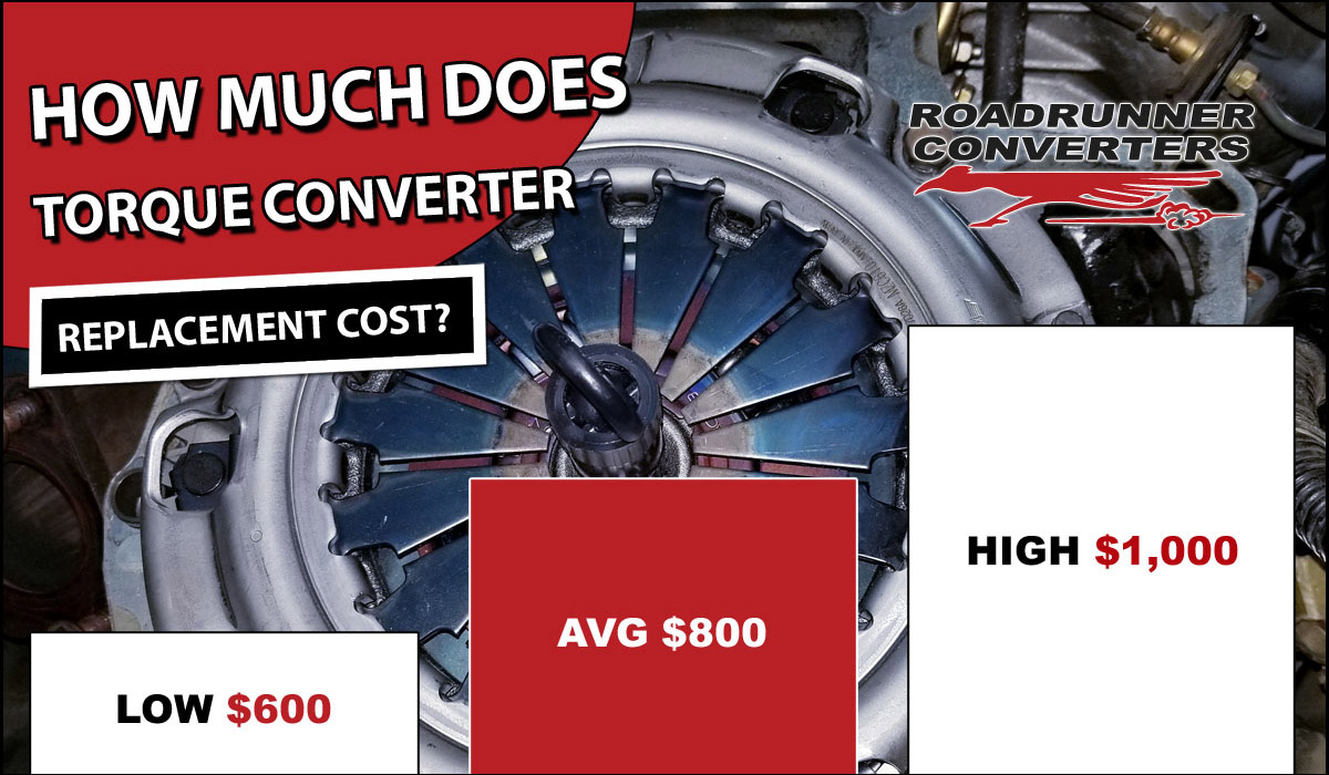 Torque converter replacement cost 2019
