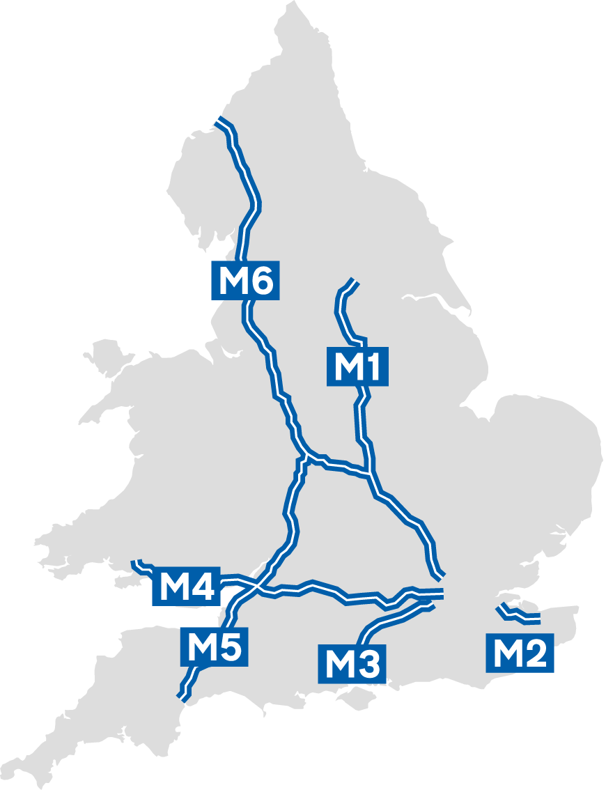 Longest Motorways In The Uk M Singledigit 