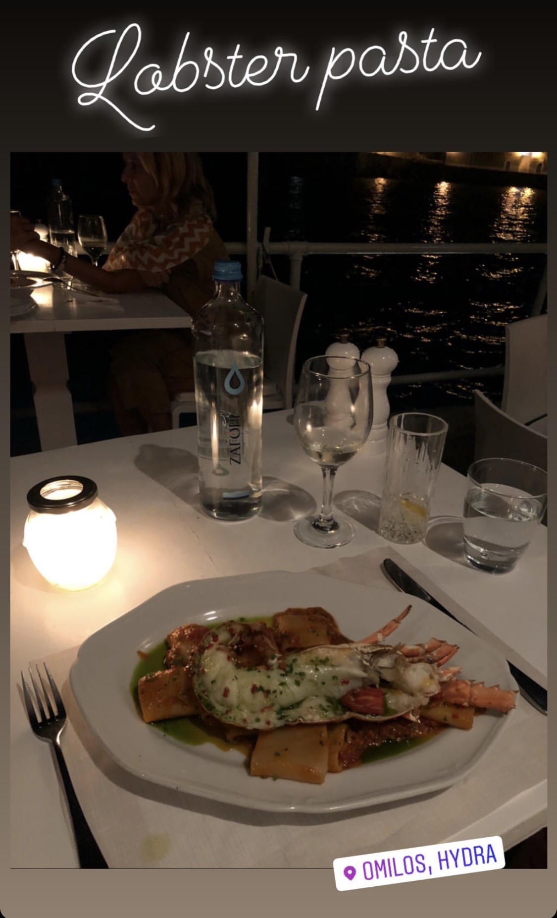 Lobster pasta