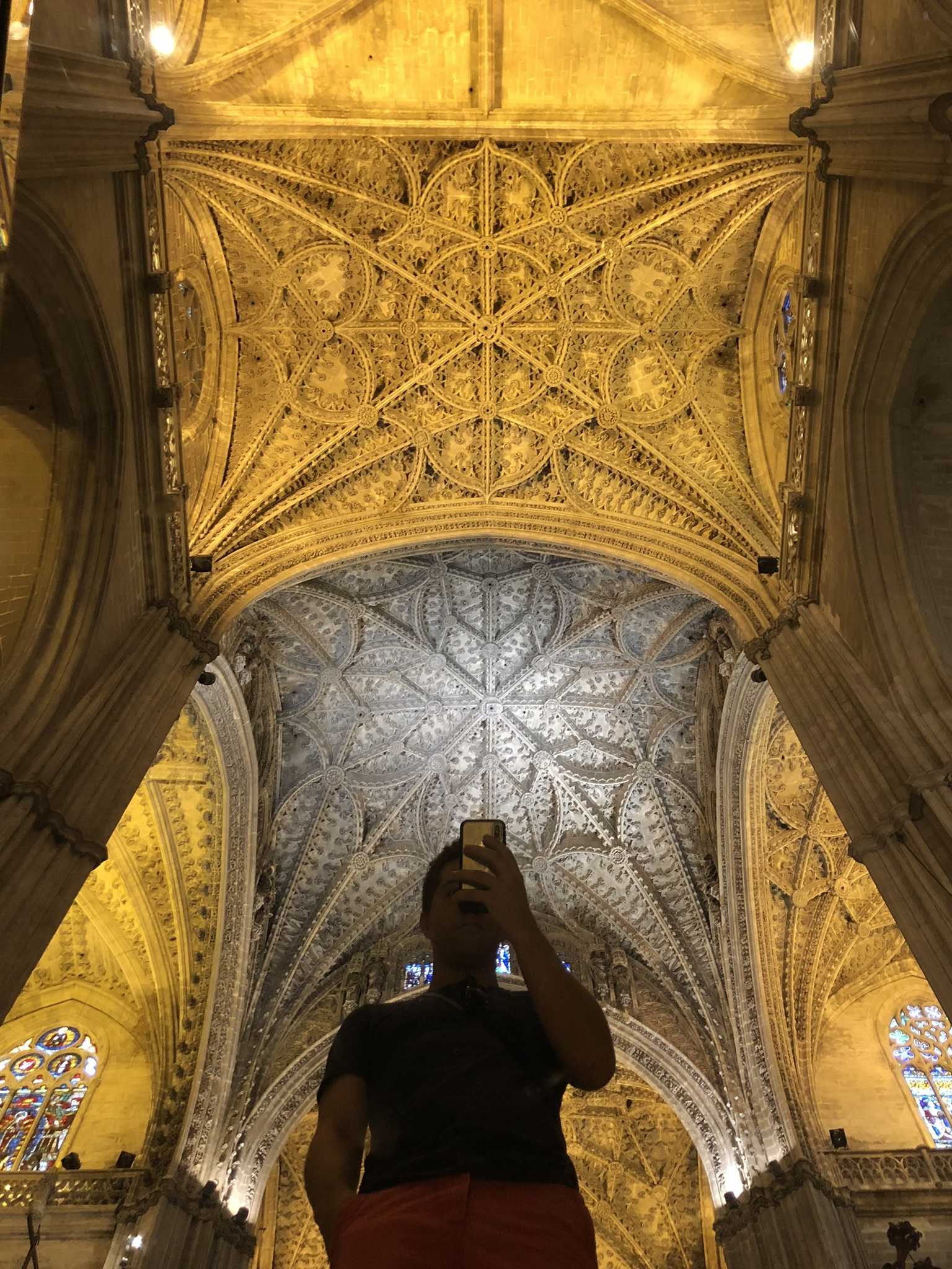 Roof of Seville cathedral