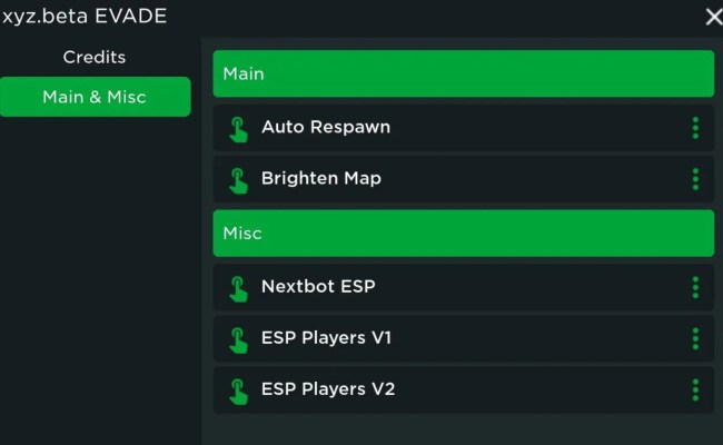 Evade Script - (AutoRespawn, Nextbot ESP) - Roblox-Scripter