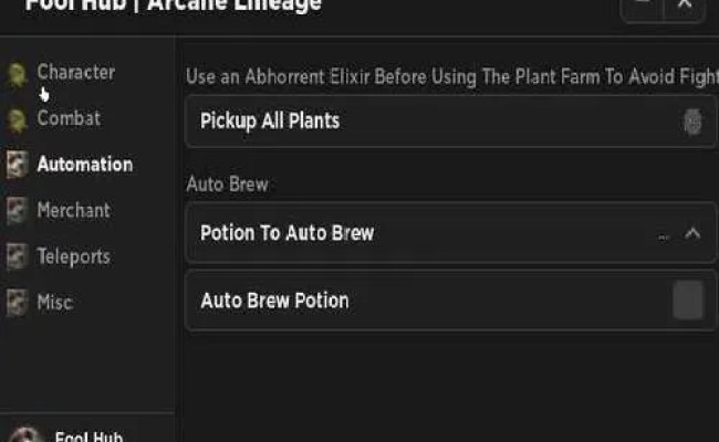 Arcane Lineage Script - (AutoCombat, PickUp All Plants) - Roblox-Scripter