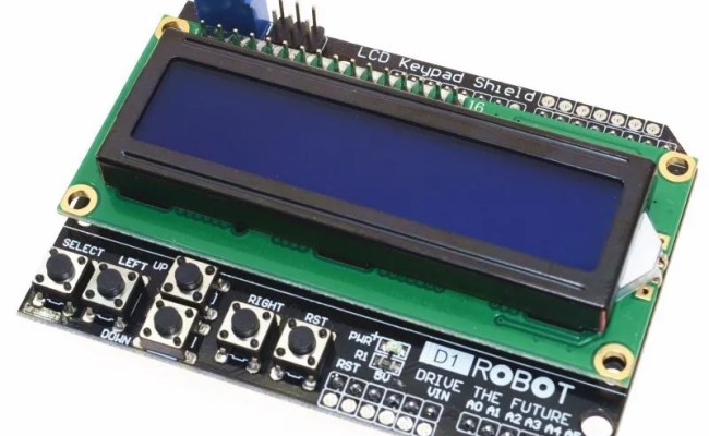 LCD Keypad Shield For Arduino - Robotech BD