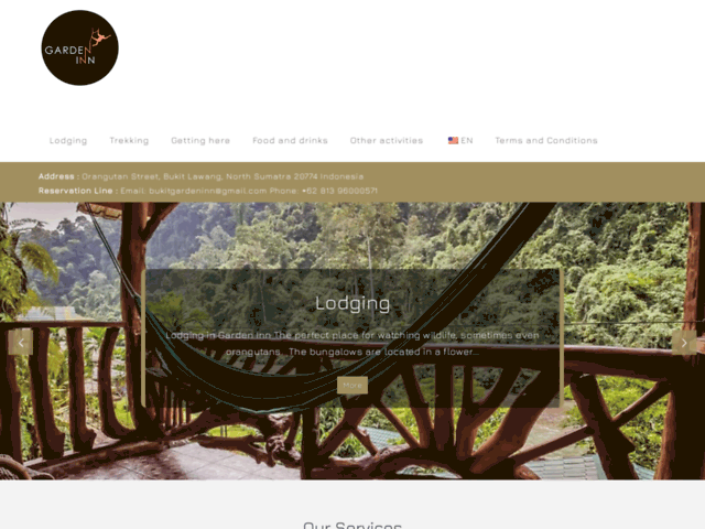 Booking kamar garden inn bukit lawang, langkat sekarang. Bukit Lawang Garden Inn