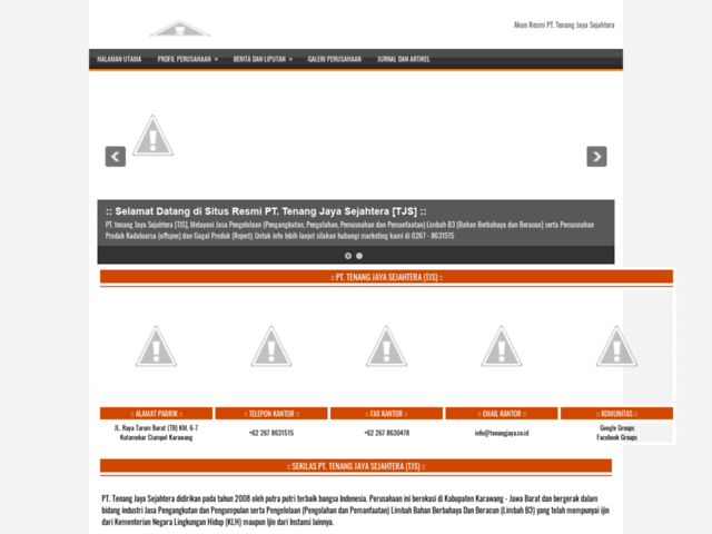 Tenang Jaya Sejahtera, PT
