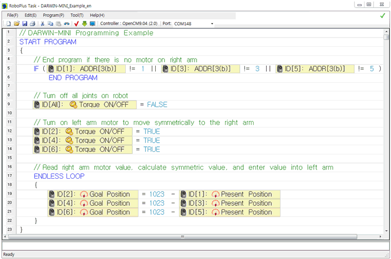 Robotis Darwin Mini Humanoid Robot - Download Premium Gradient Background | Full HD