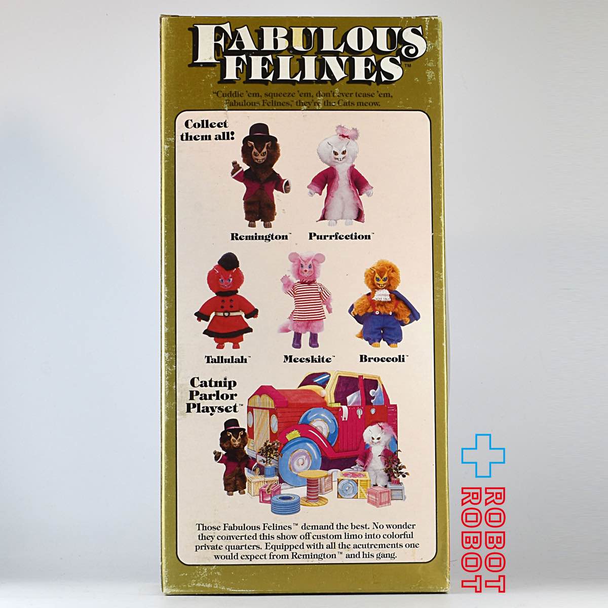 ファビュラスフィーライン 猫 人形 アメトイ ヴィンテージ フルコンプ ファビュラスフィーライン Phoenix Toys FABULOUS FELINES