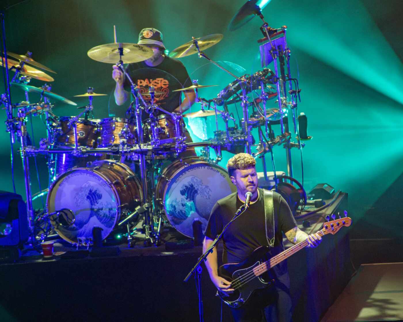 Paul Bonny and Ricky Howard of the Australian Pink Floyd Show. Photo by Chyrisse.CPT_3595