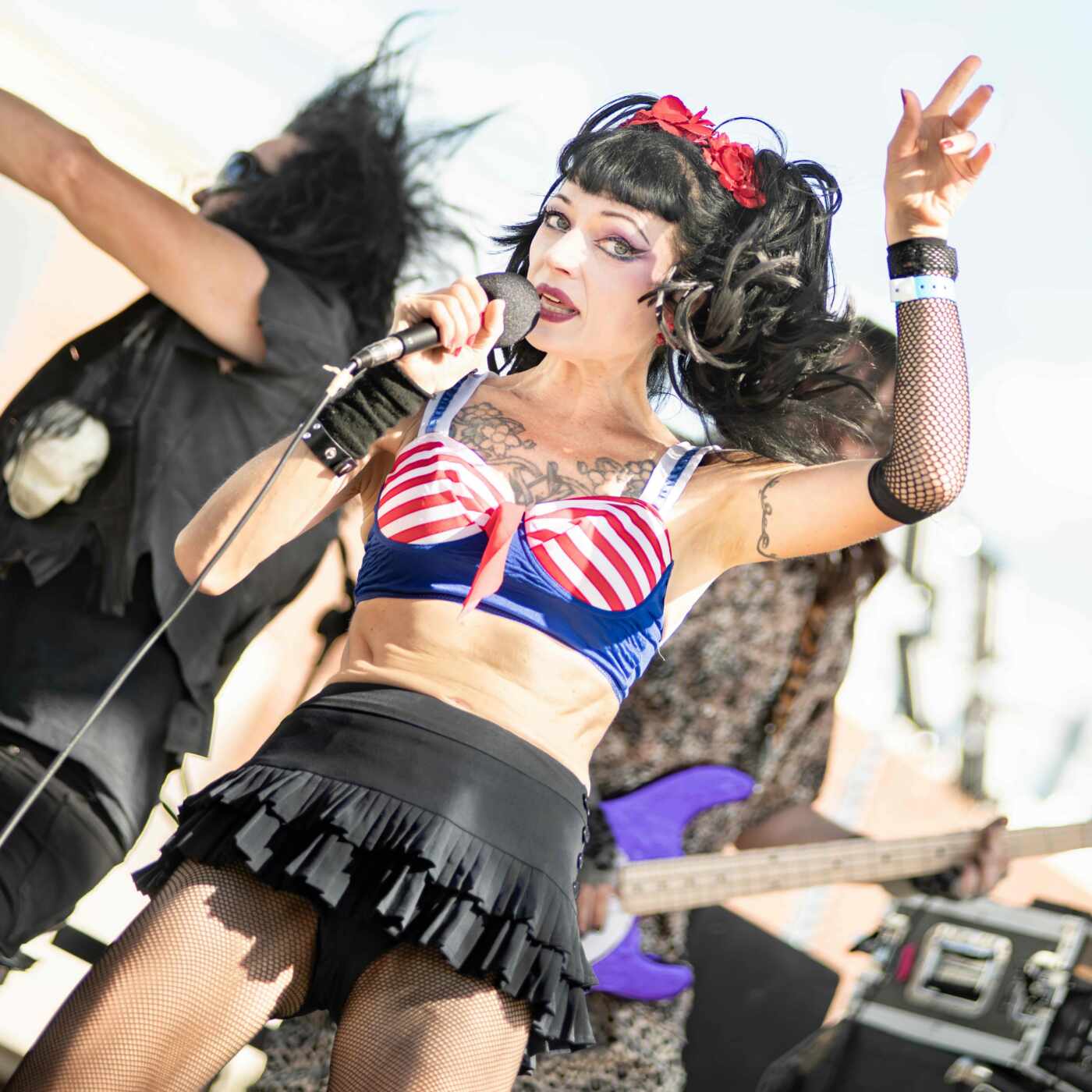 Nina Friday of The Ruiners. Photo by Chyrisse.CPT_4864