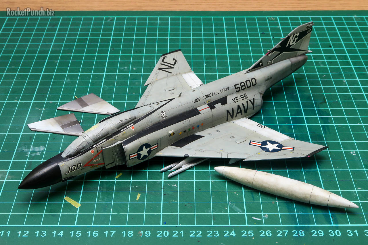 【えんどう豆】1/72 NAVY　F-4J VF-151 完成品 えんどう豆様専用】1/72 NAVY F-4J VF-151 完成品