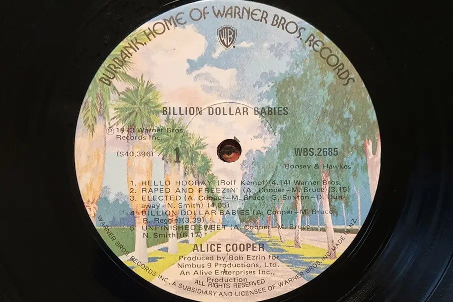 Billion Dollar Babiesレコード　新品未使用 Amazon.com: Billion Dollar Babies (Quadio) : Alice Cooper