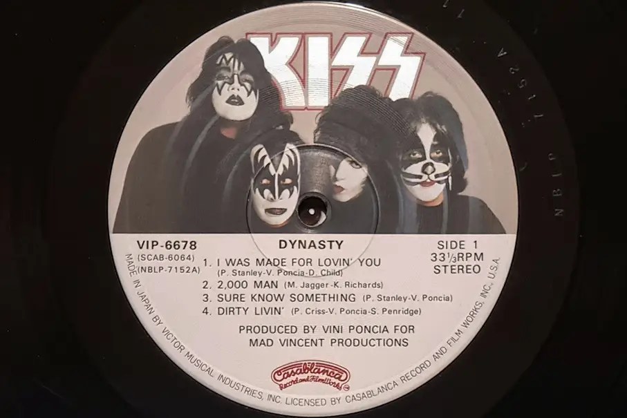 Kiss - Dynasty (Vinyl) [Original Japanese Pressing] - ROCKSTUFF