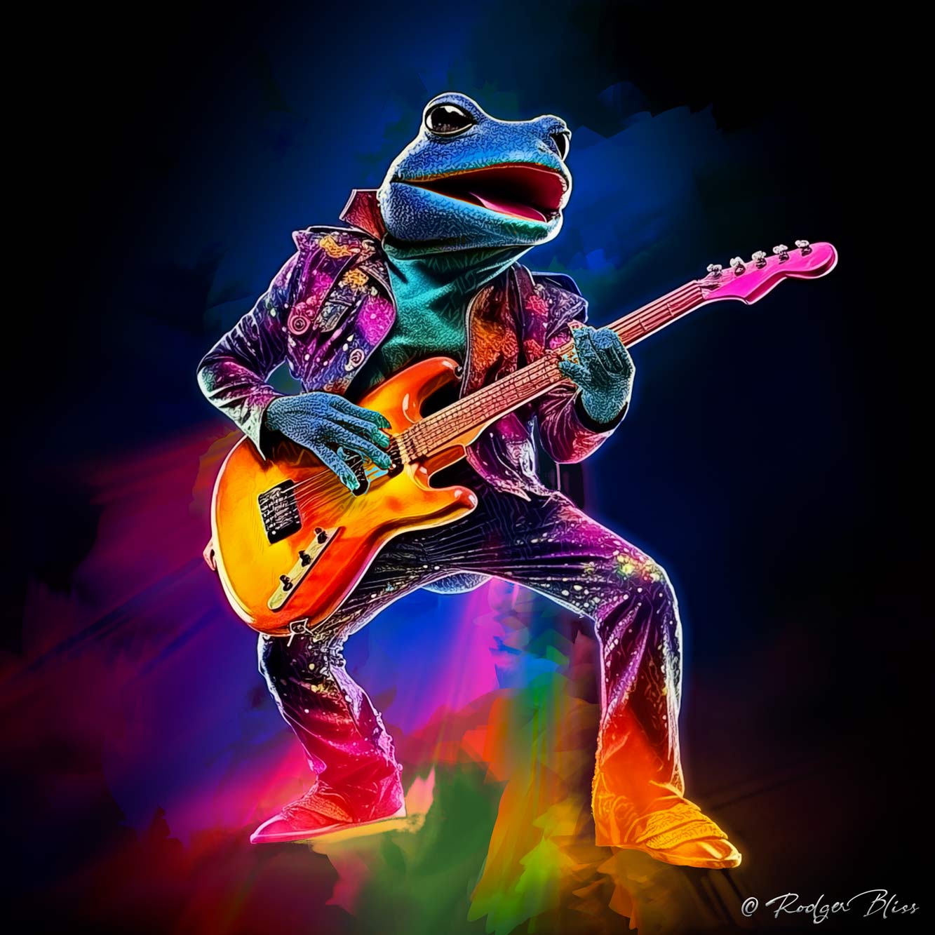 Cyanfrog Rocks