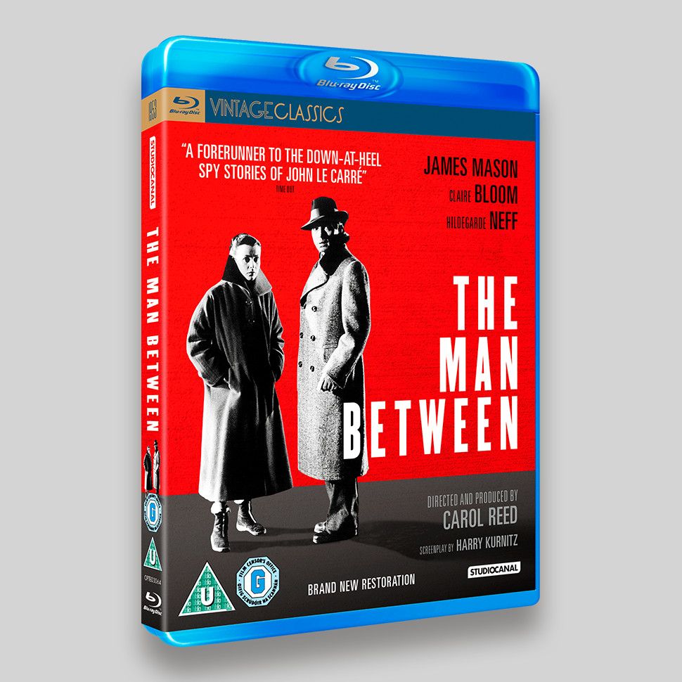 The Man Between Blu-ray Packaging