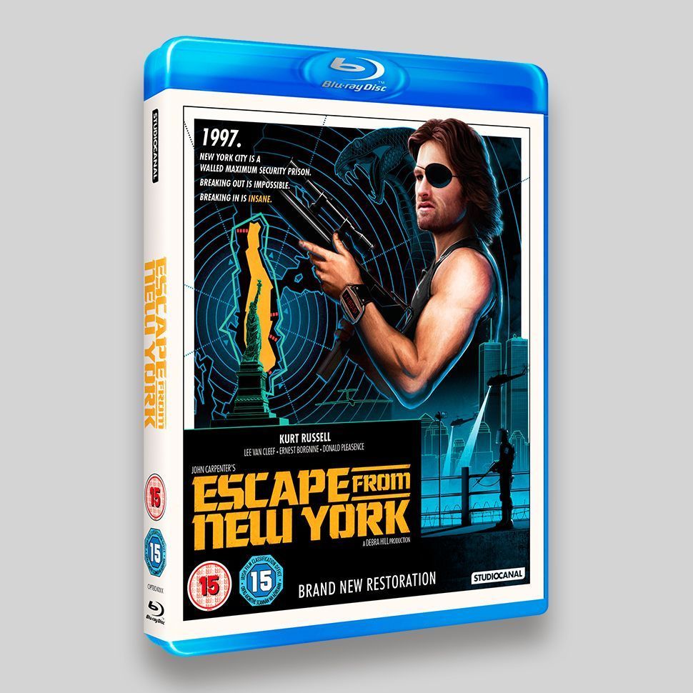Escape From New York BD Packaging