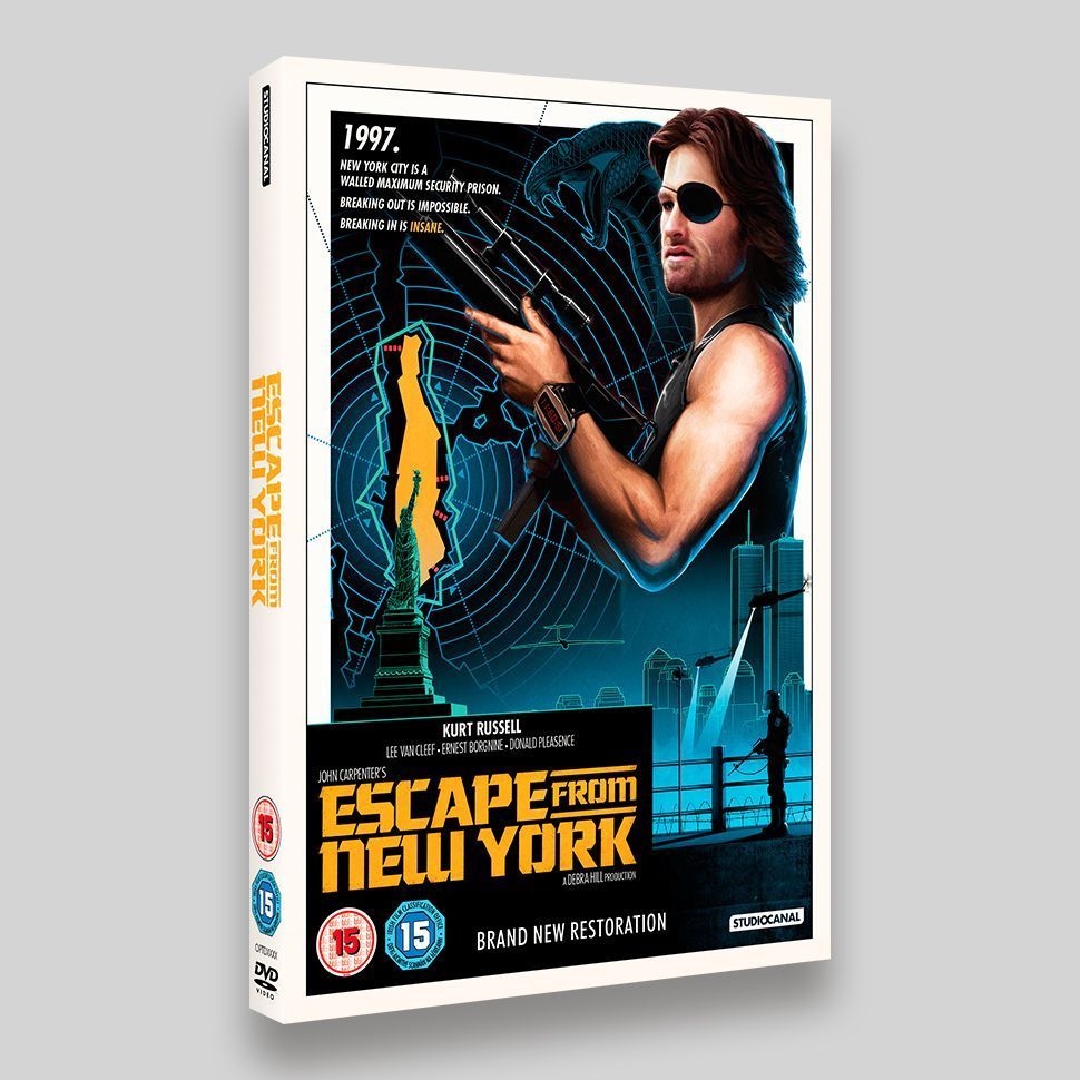 Escape From New York DVD Packaging