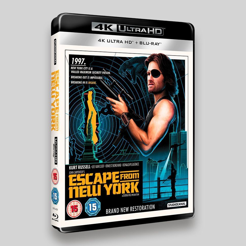 Escape From New York UHD Packaging