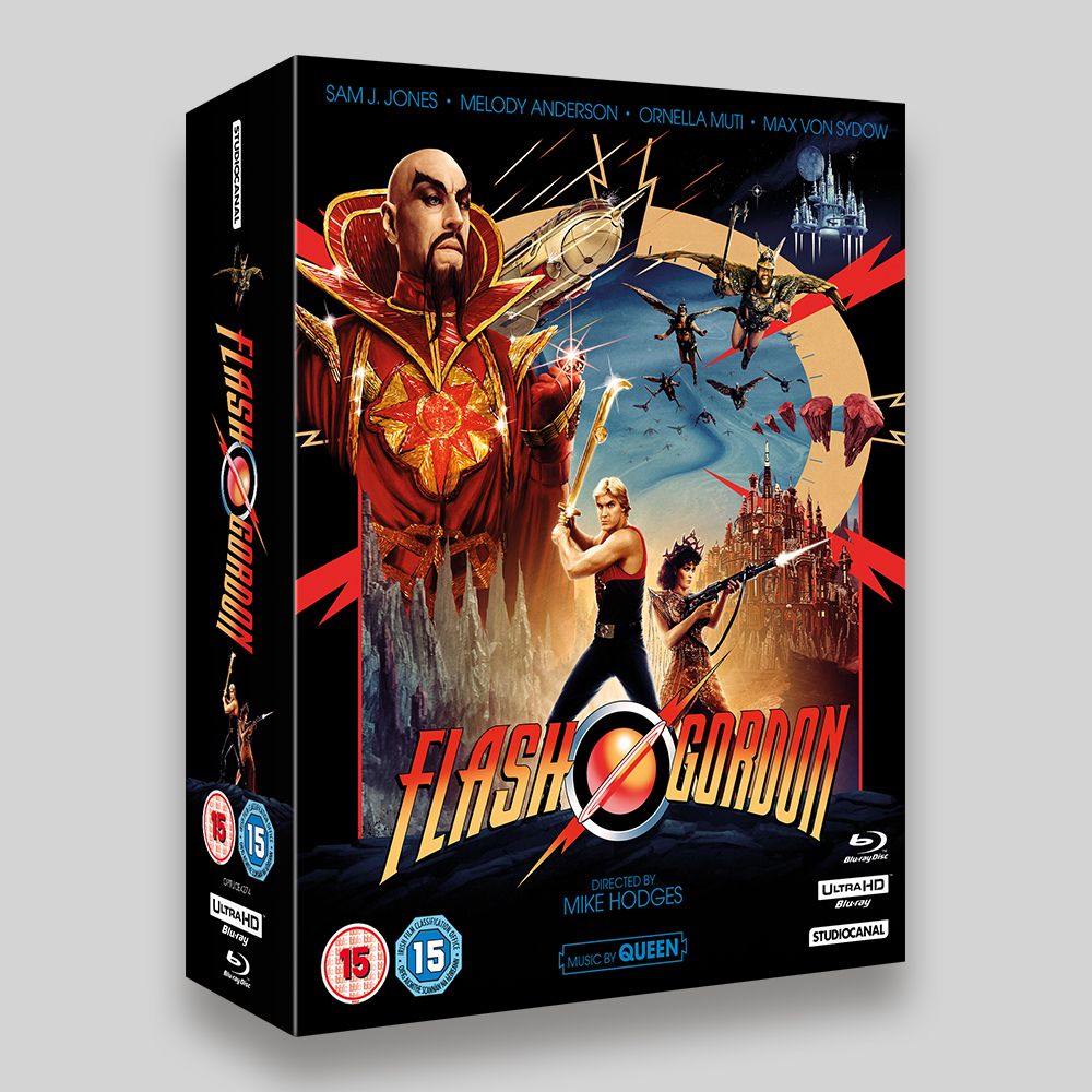 Flash Gordon Collector's Edition Slipcase Packaging