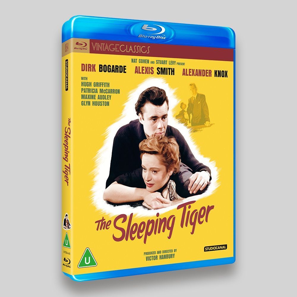 The Sleeping Tiger Blu-ray Packaging