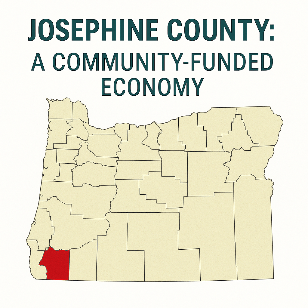 Josephine County local economy and Rogue Media Solutions community involvement